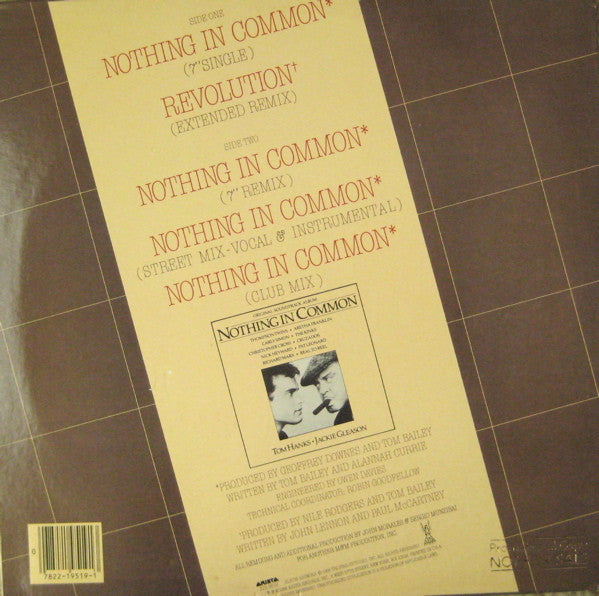 Nothing In Common Thompson Twins