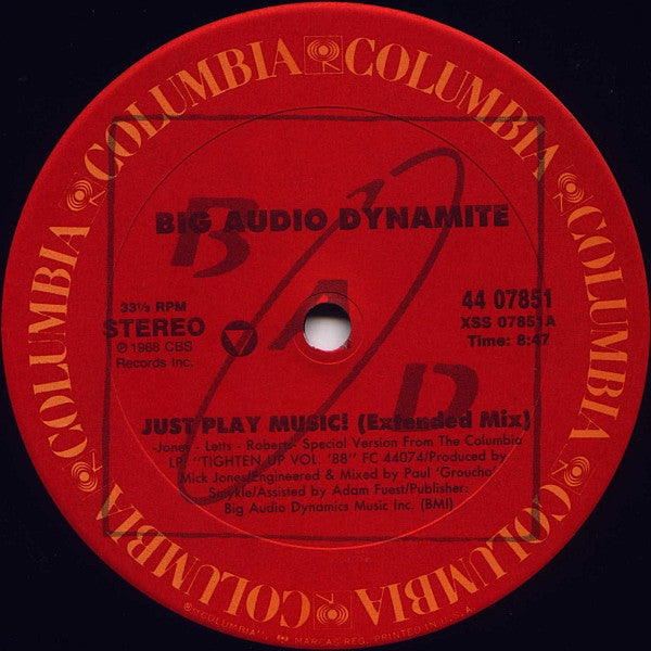 Just Play Music! Big Audio Dynamite