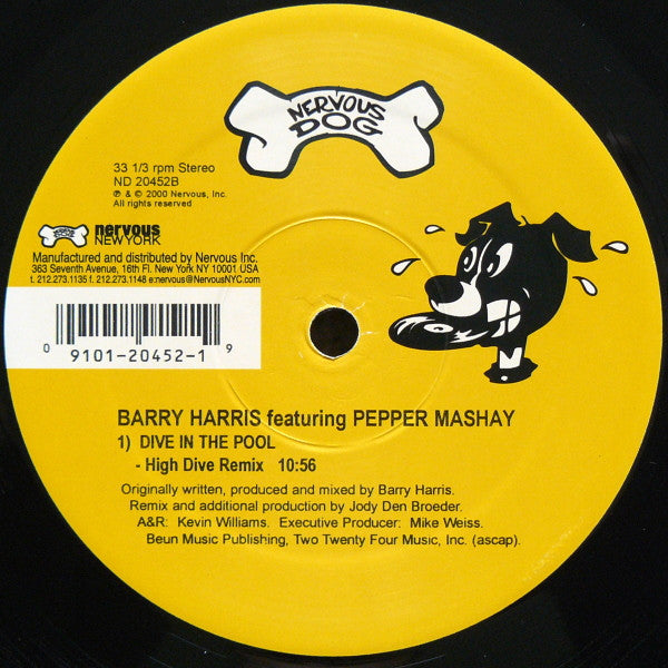 Dive In The Pool Barry Harris,Pepper Mashay