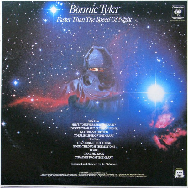 Faster Than The Speed Of Night Bonnie Tyler