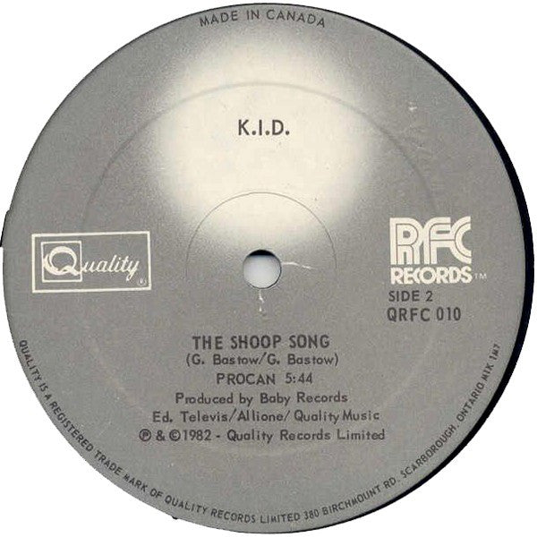 I Wanna Piece Of The Action K.I.D.