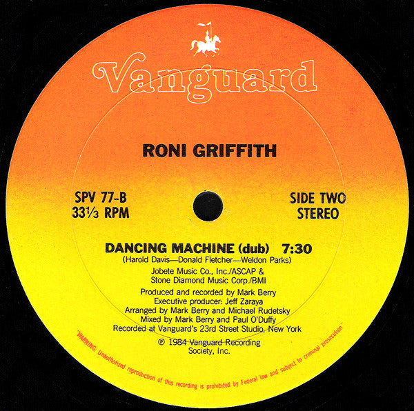 Dancing Machine Roni Griffith