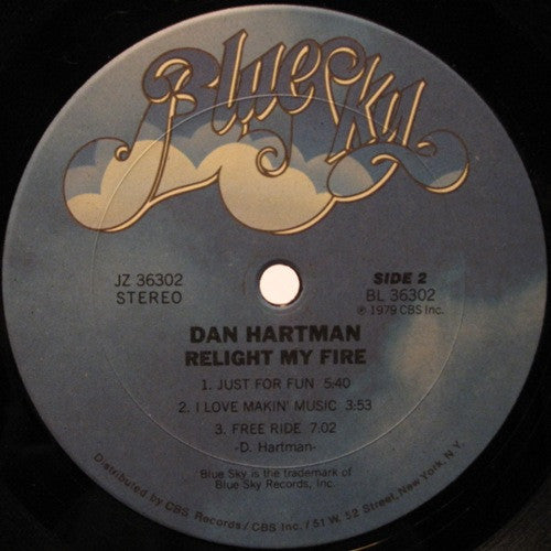 Relight My Fire Dan Hartman