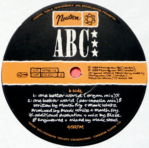 One Better World (Pickering Park Mix) ABC