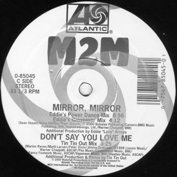 Everything You Do / Mirror, Mirror / Don't Say You Love Me (Dance Remixes) M2M
