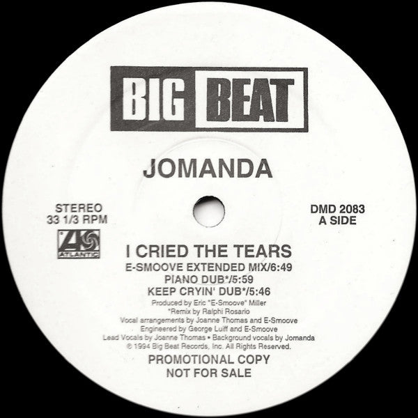 I Cried The Tears Jomanda