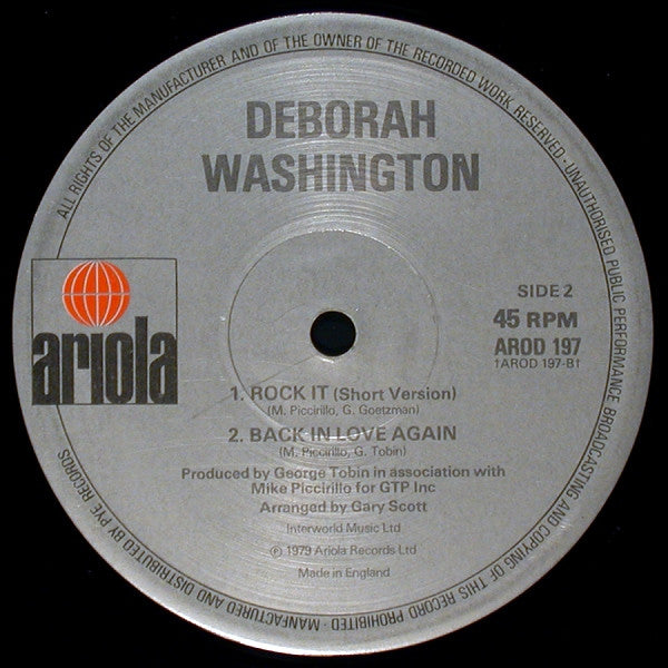 Rock It Deborah Washington