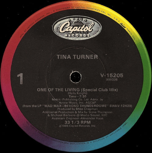 One Of The Living Tina Turner