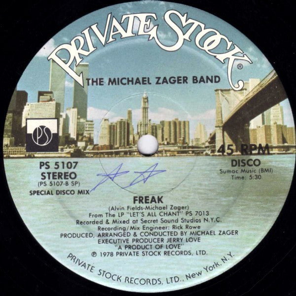 Music Fever / Freak The Michael Zager Band