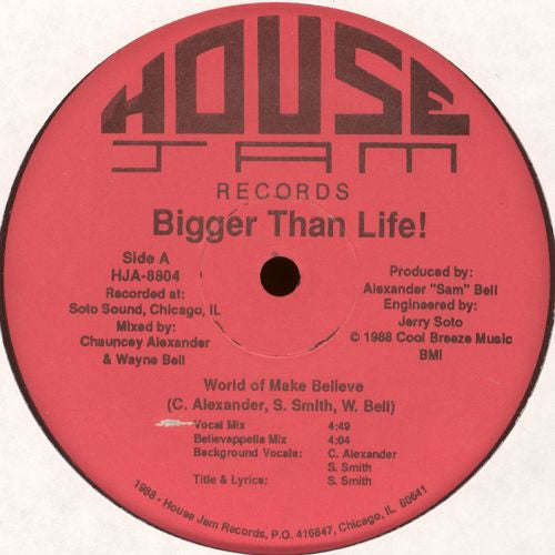 World Of Make Believe Bigger Than Life
