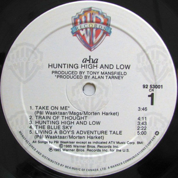 Hunting High And Low 2 a-ha