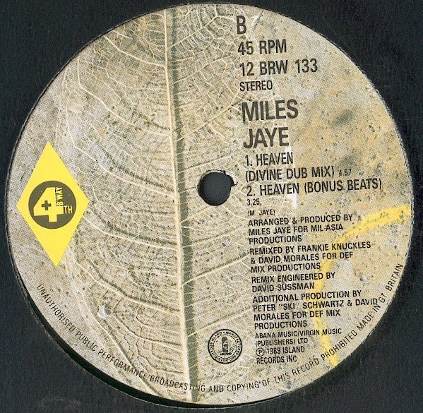 Heaven (Celestial Club Mix) Miles Jaye