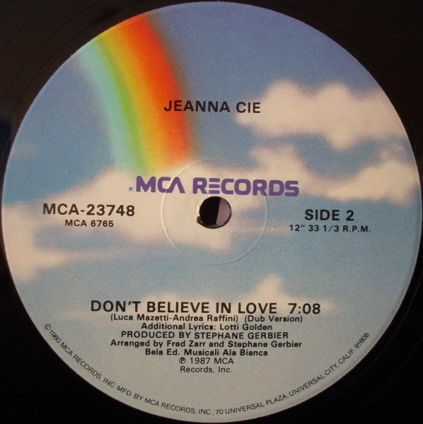 Don't Believe In Love Jeanna Cie
