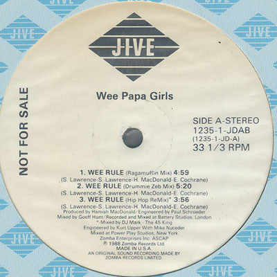 Blow The House Down / Wee Rule Wee Papa Girl Rappers