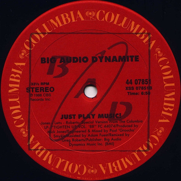 Just Play Music! Big Audio Dynamite
