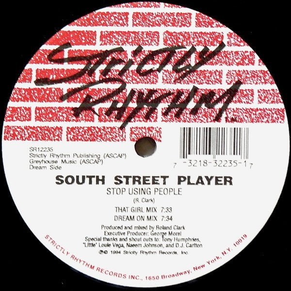 Stop Using People South Street Player