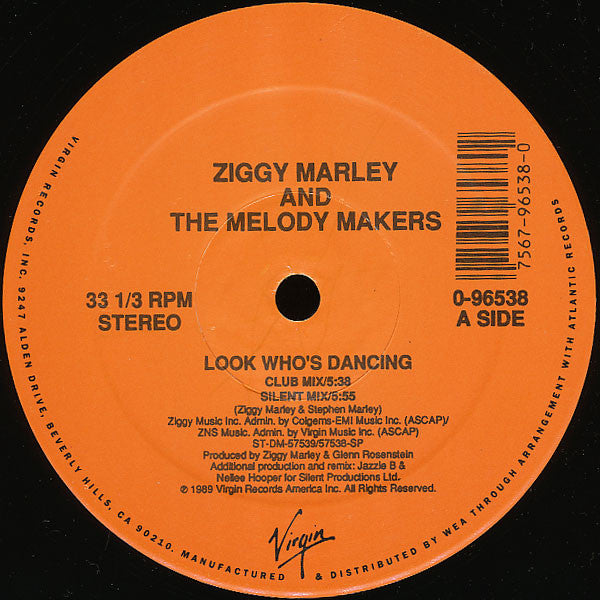 Look Who's Dancing Ziggy Marley And The Melody Makers