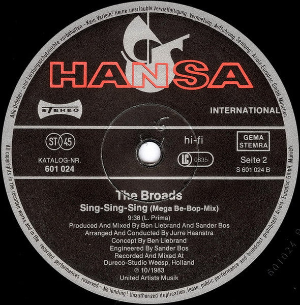 Sing - Sing - Sing The Broads