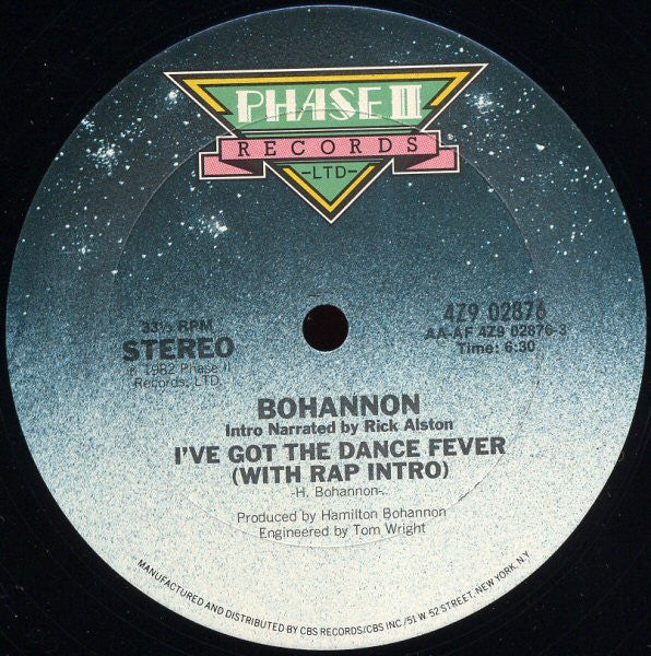 I've Got The Dance Fever Hamilton Bohannon