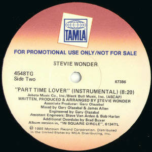 Part-Time Lover Stevie Wonder
