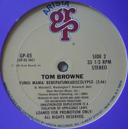 Fungi Mama/Bebopafunkadiscolypso Tom Browne