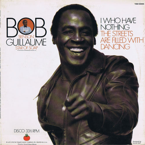 I Who Have Nothing / The Streets Are Filled With Dancing Robert Guillaume
