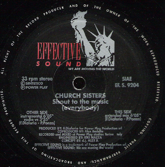 Shout To The Music (Everybody) Church Sisters