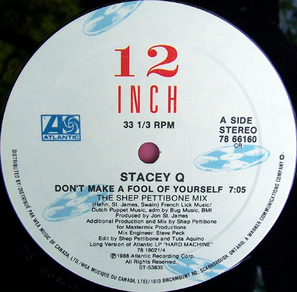 Don't Make A Fool Of Yourself Stacey Q