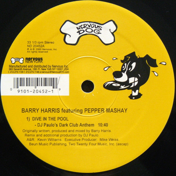 Dive In The Pool Barry Harris,Pepper Mashay