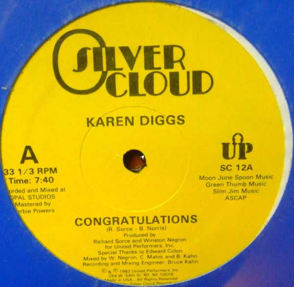 Karen Diggs - Congratulations