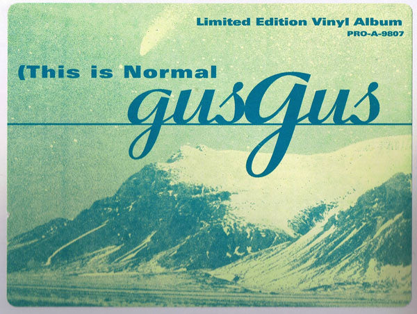 This Is Normal GusGus