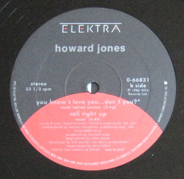 You Know I Love You... Don't You? Howard Jones