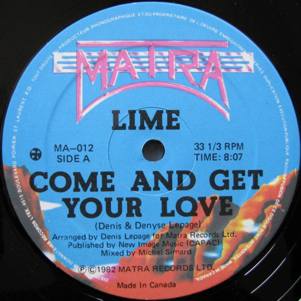 Come & Get Your Love (Remix) Lime (2)