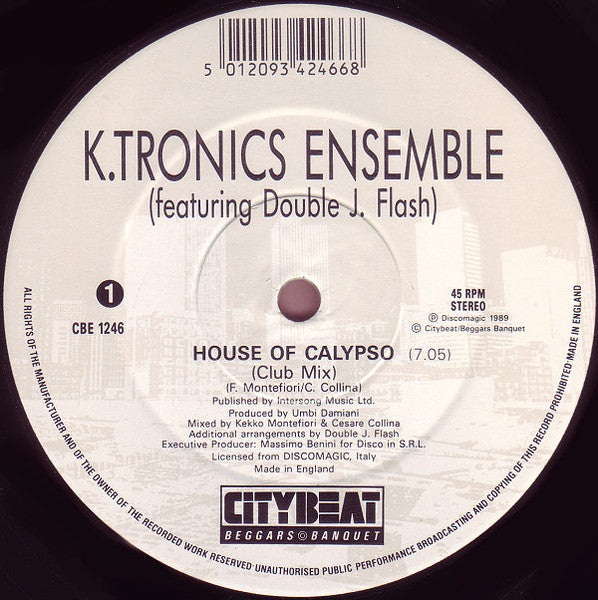 House Of Calypso Key Tronics Ensemble,Double J. Flash