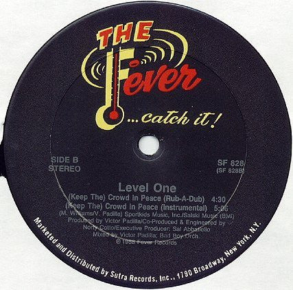 (Keep The) Crowd In Peace Level One
