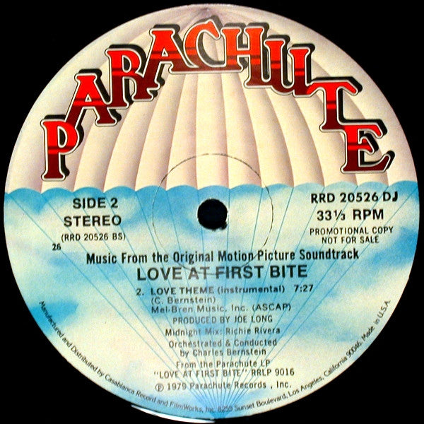 Music From The Original Motion Picture Soundtrack "Love At First Bite" Pat Hodges,Unknown Artist