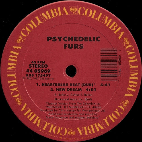 Heartbreak Beat The Psychedelic Furs
