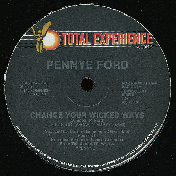Change Your Wicked Ways Penny Ford