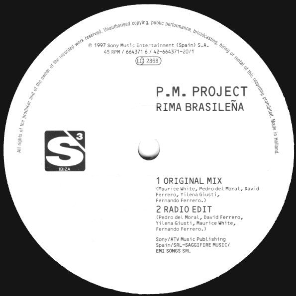 Rima Brasileña P.M. Project
