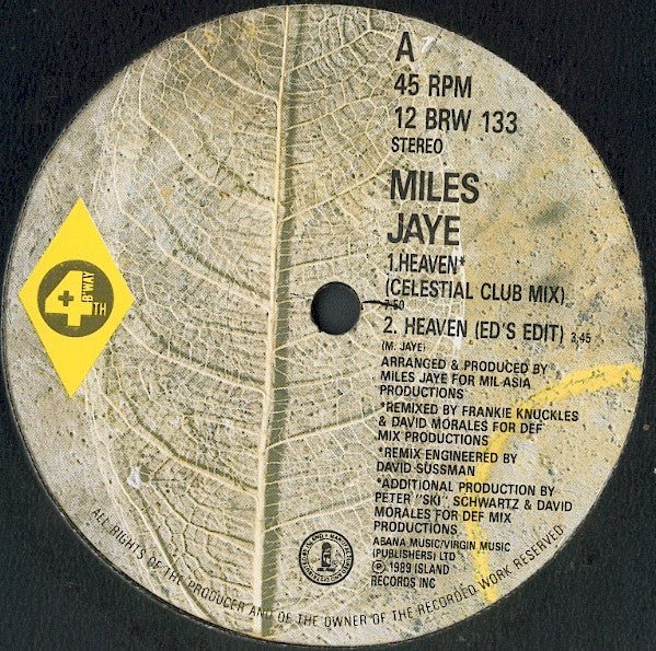 Heaven (Celestial Club Mix) Miles Jaye