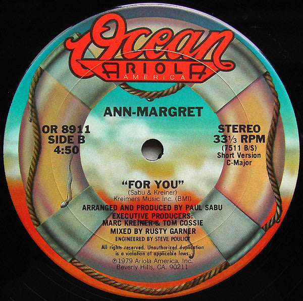 Love Rush Ann Margret