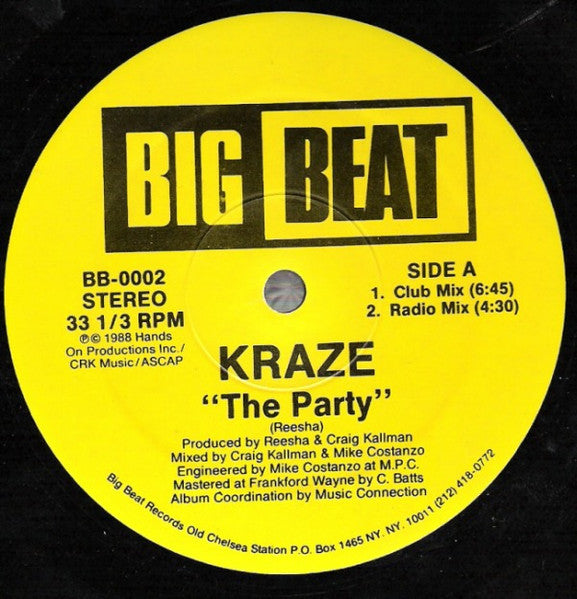 Kraze - The Party