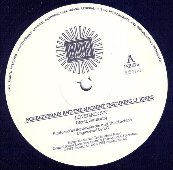 Lovegroove Squeezebrain And The Machine