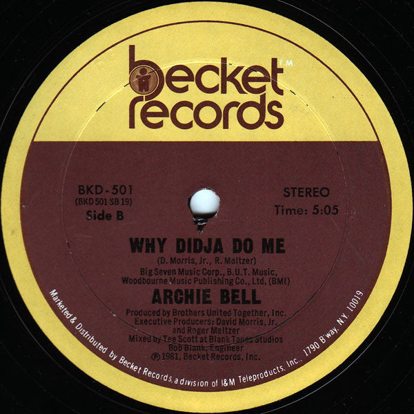 Any Time Is Right Archie Bell