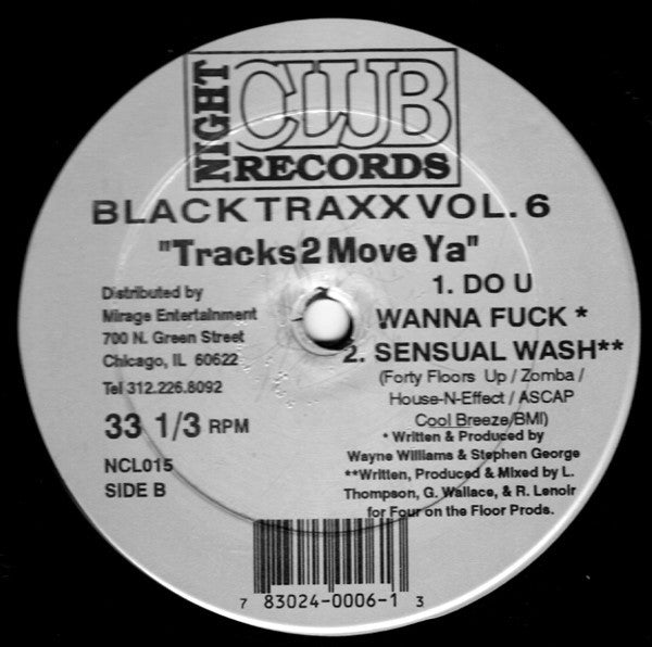 Rectangle Triangle Vol. 6 "Tracks2Move Ya" album cover featuring vibrant abstract geometric shapes and bold typography.