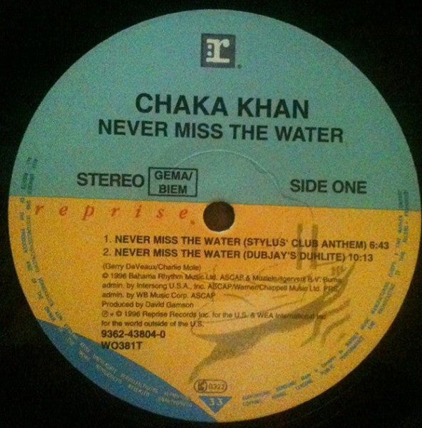 Never Miss The Water Chaka Khan