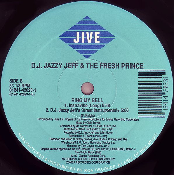 Ring My Bell DJ Jazzy Jeff & The Fresh Prince