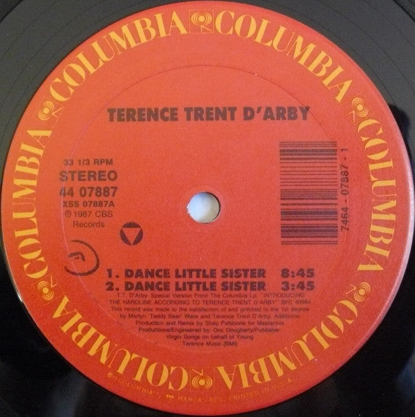 Dance Little Sister Terence Trent D'Arby