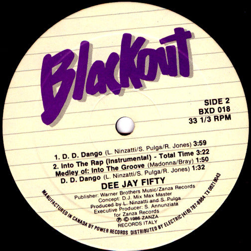Into The Groove (A-Thon) Rap DJ Fifty