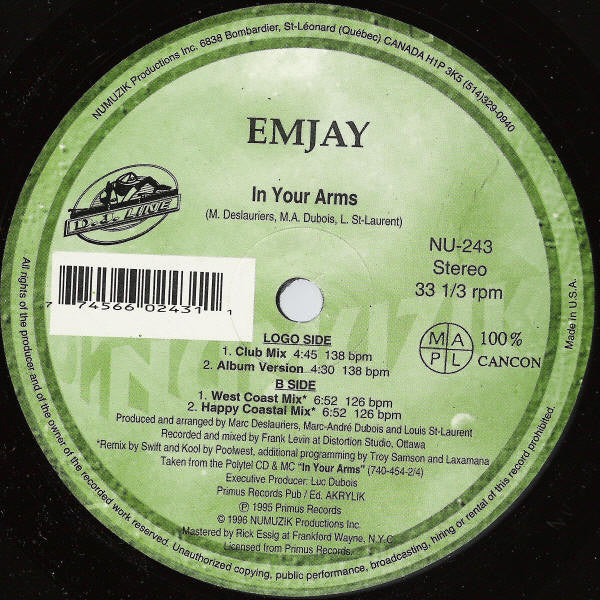 In Your Arms Emjay